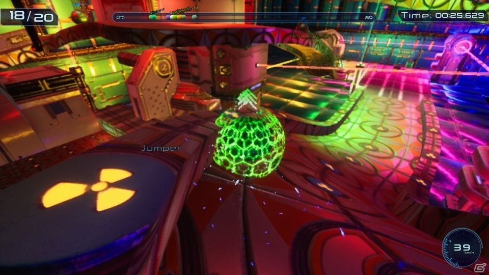 Switch「Mindball Play」が11月28日に配信決定！マルチプレイも可能なボールアクションレーシングの画像2