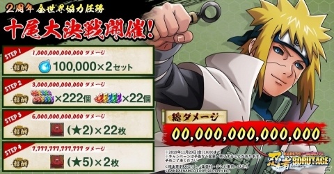 「NARUTO X BORUTO 忍者BORUTAGE」2周年を記念して最大100連分のチケットが手に入るログインボーナスが開始！の画像15