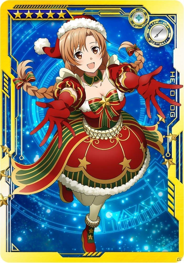 「ソードアート・オンライン アーケード　ディープ・エクスプローラー」サンタ衣装のアスナたちが登場！の画像3