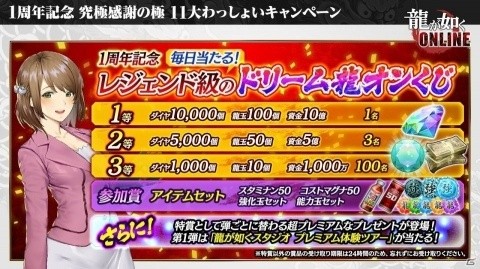 「龍が如く ONLINE」Ver.2.0で追加される「わっしょいシステム」を紹介！1周年を記念して没キャラクター総選挙も開催の画像14