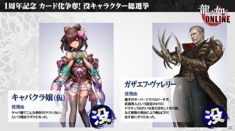 「龍が如く ONLINE」Ver.2.0で追加される「わっしょいシステム」を紹介！1周年を記念して没キャラクター総選挙も開催の画像18