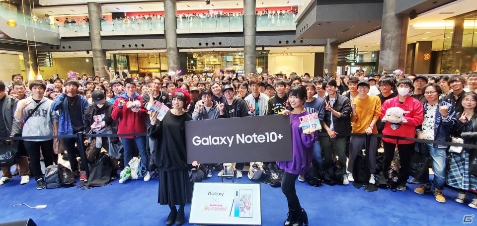 相羽あいなさんと中島由貴さんが登壇した「Galaxy×バンドリ！ガールズバンドパーティ！」スペシャルステージの開催レポートが到着！の画像10