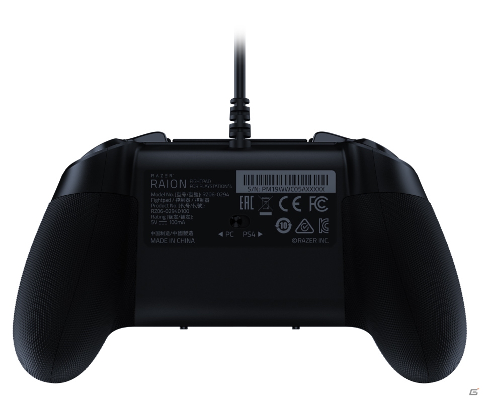Razerの格闘ゲーム向けゲームパッド「Raion Fightpad for PlayStation4」が11月29日に発売！の画像5
