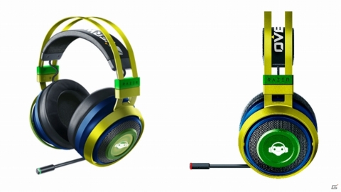 「Razer」と「オーバーウォッチ」がコラボしたゲーミングデバイスが登場！「ルシオ」をモチーフとしたヘッドセットとマウスパッドの画像1