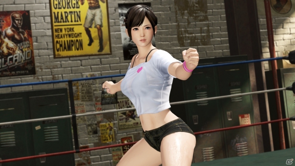 「DEAD OR ALIVE 6」汗だく！トレーニングウェアが発売！TVアニメ「ダンベル何キロ持てる？」コラボ称号も無料配信の画像8