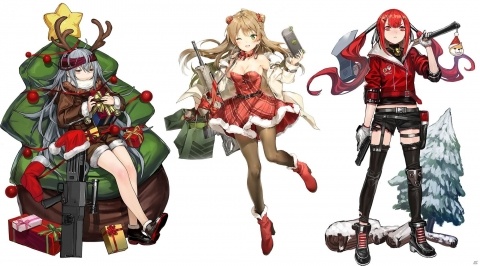 「ドールズフロントライン」12月7日に登場する新スキンテーマ「スノーフェアリー」を紹介！の画像2