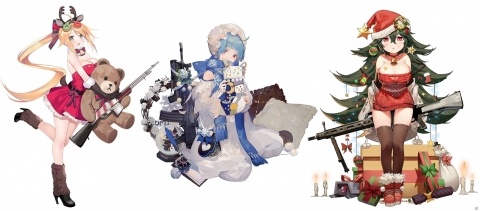 「ドールズフロントライン」12月7日に登場する新スキンテーマ「スノーフェアリー」を紹介！の画像3
