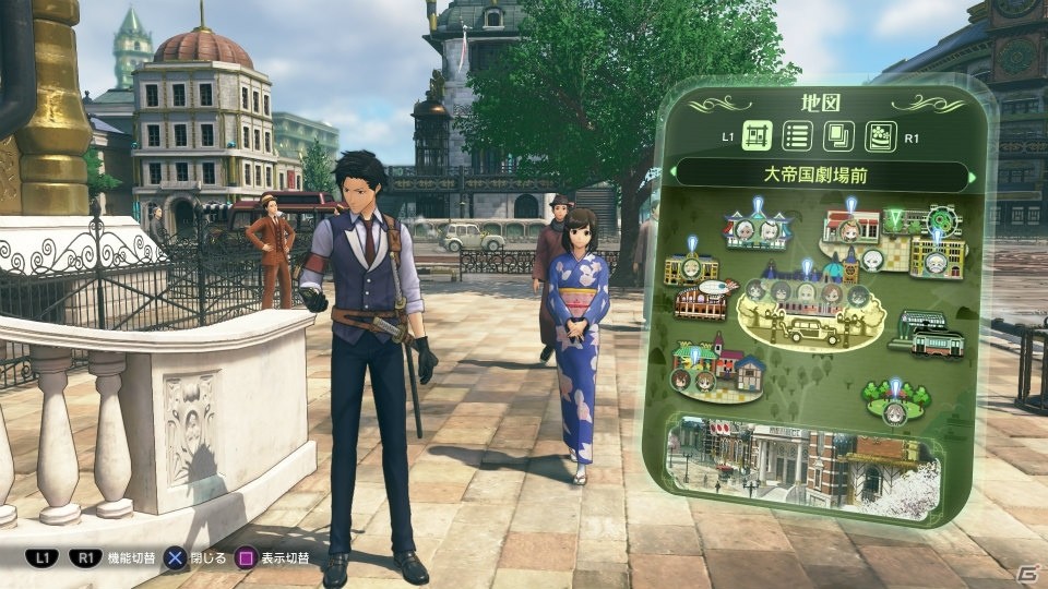 PS4「新サクラ大戦」ミニゲーム「世界こいこい大戦」やスマァトロンの機能を紹介！の画像9