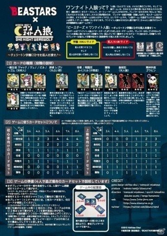 「『ビースターズ×ワンナイト人狼』～チェリートン学園にひそむ犯人を捜せ！～」が本日発売！の画像3
