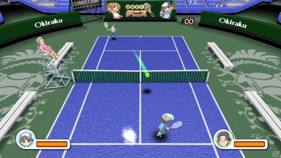 Switch版「おきらくテニスSP」が本日配信！爆発ロブ落としなど8種のスーパーショットを紹介の画像5