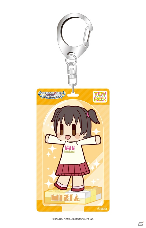 「アイドルマスター シンデレラガールズ」渋谷凛、夢見りあむなど全6種をラインナップしたトイボックスキーホルダー第2弾が登場！の画像3