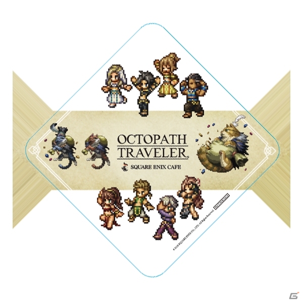 「OCTOPATH TRAVELER」とSQUARE ENIX CAFEのコラボ第2弾が12月に東京・大阪で実施！の画像11