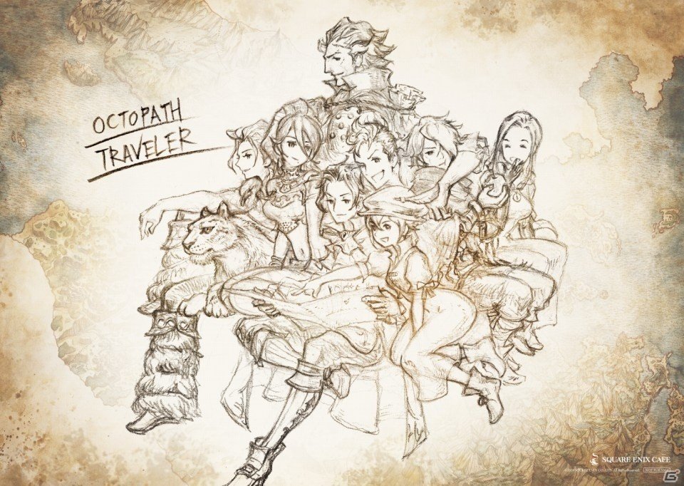 「OCTOPATH TRAVELER」とSQUARE ENIX CAFEのコラボ第2弾が12月に東京・大阪で実施！の画像17