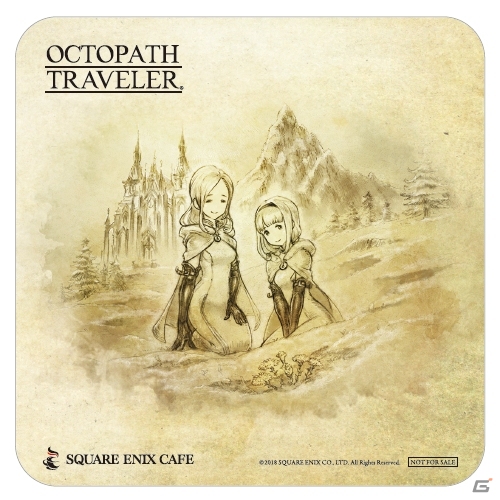 「OCTOPATH TRAVELER」とSQUARE ENIX CAFEのコラボ第2弾が12月に東京・大阪で実施！の画像3