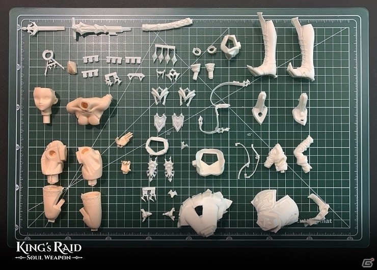 「キングスレイド」深淵の影セリアの未塗装ガレージキットがあみあみで先行予約開始！の画像4