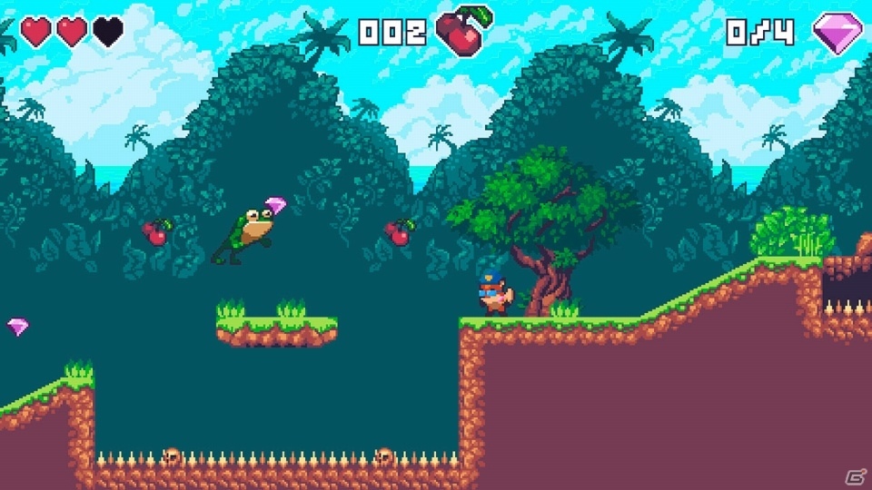 PS4/PS Vita/Xbox One/Switch「フォクシーランド」が配信！クールなキツネを操作する2Dアクションの画像3