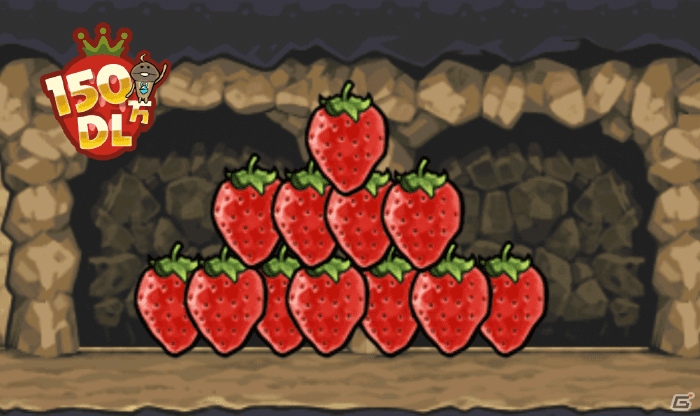 なめこの巣」150万DLを記念してイチ（1）ゴ（5）尽くしのクリスマス