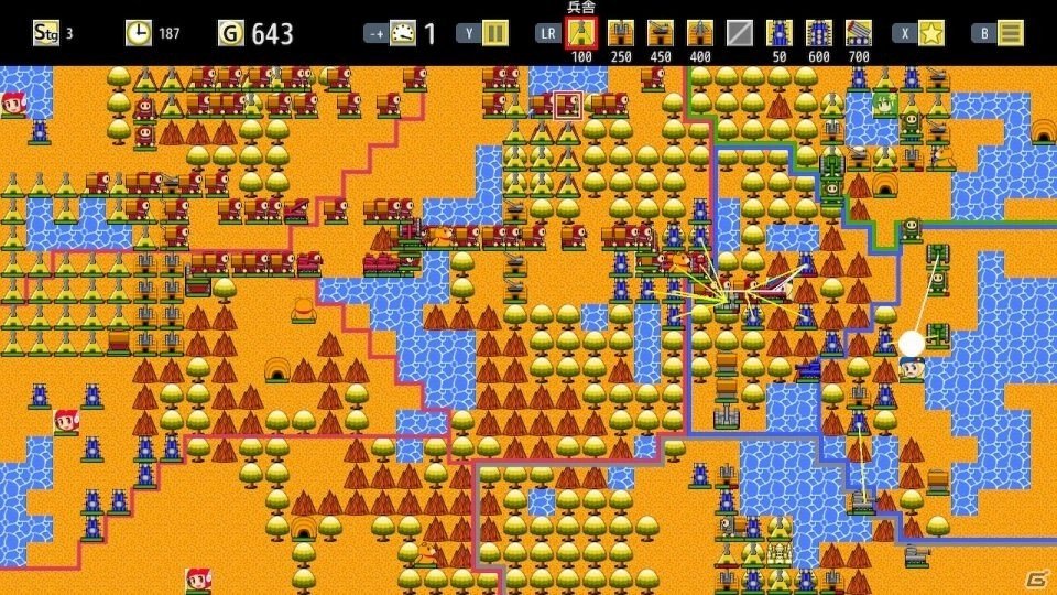 Switch「Little Bit War」が本日配信！スパイや怪獣召喚など50以上の特殊能力を駆使して戦うRTSの画像5