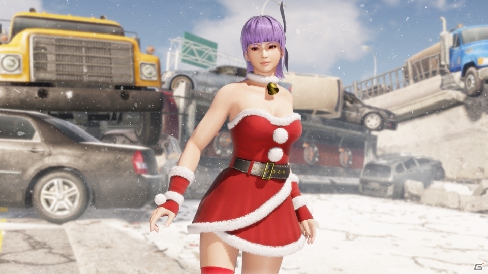 「DEAD OR ALIVE 6」【復刻】「サンタコスチューム」が配信！新キャラに加え雷道にもコスチュームが追加の画像2