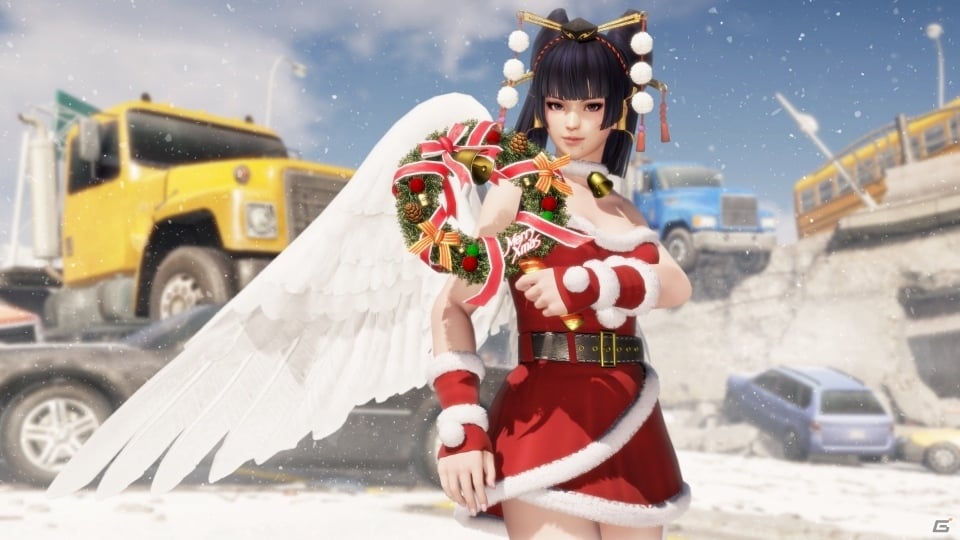 「DEAD OR ALIVE 6」【復刻】「サンタコスチューム」が配信！新キャラに加え雷道にもコスチュームが追加の画像24