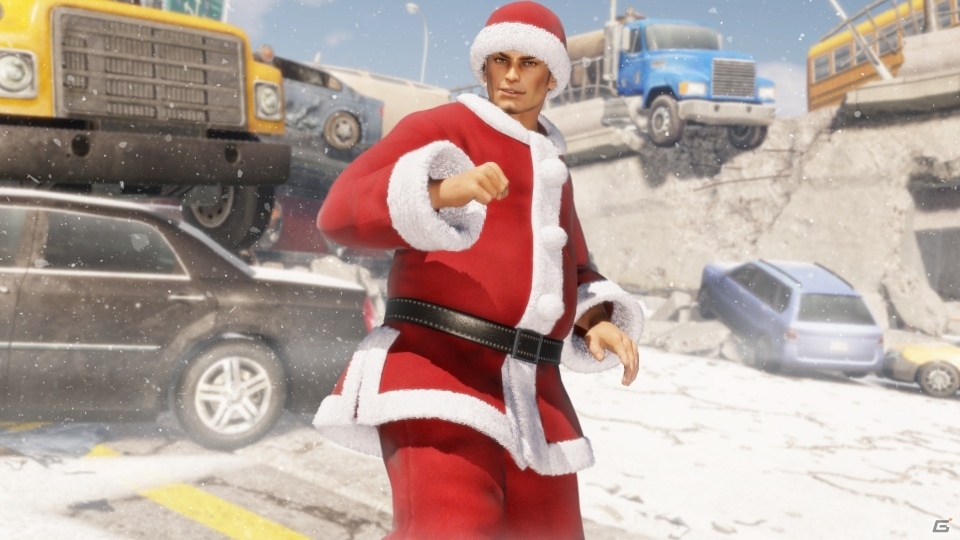 「DEAD OR ALIVE 6」【復刻】「サンタコスチューム」が配信！新キャラに加え雷道にもコスチュームが追加の画像27