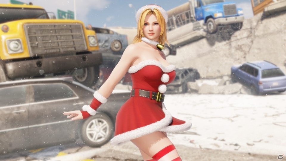 「DEAD OR ALIVE 6」【復刻】「サンタコスチューム」が配信！新キャラに加え雷道にもコスチュームが追加の画像28