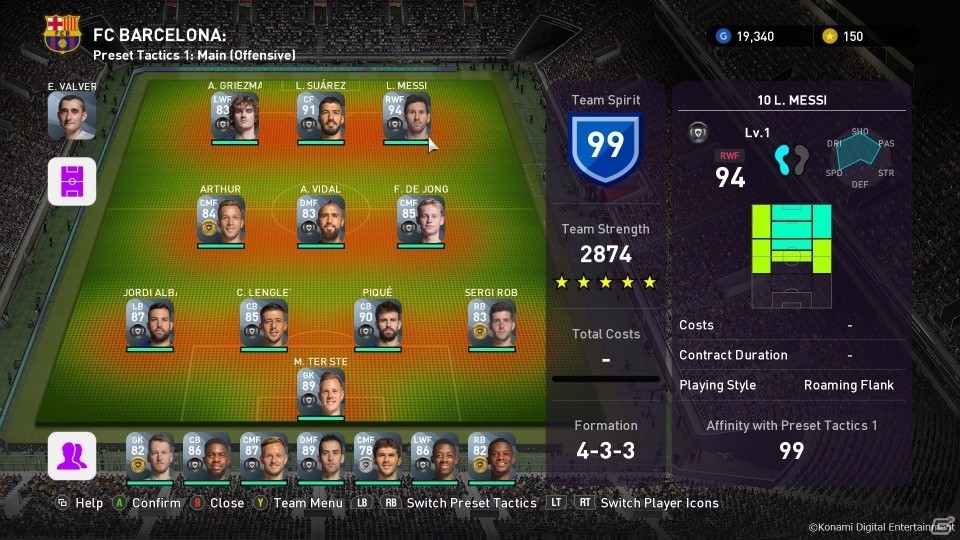 「eFootball ウイニングイレブン 2020」好きなクラブですぐにmyClubが楽しめる「クラブスカッド」が発売！の画像13