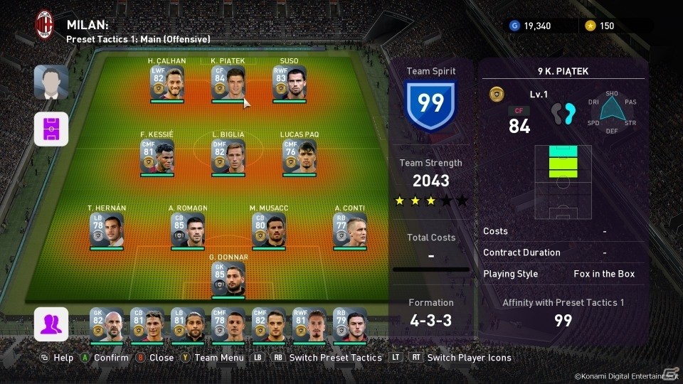 「eFootball ウイニングイレブン 2020」好きなクラブですぐにmyClubが楽しめる「クラブスカッド」が発売！の画像28
