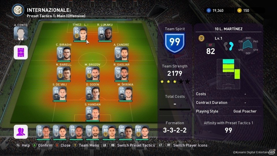 「eFootball ウイニングイレブン 2020」好きなクラブですぐにmyClubが楽しめる「クラブスカッド」が発売！の画像31