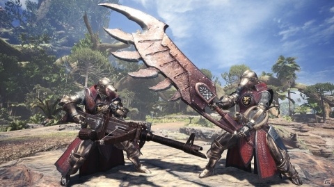 Steam版「モンスターハンター：ワールド」のストーリークリアに役立つ防具と全14種の武器が本日配信！の画像1