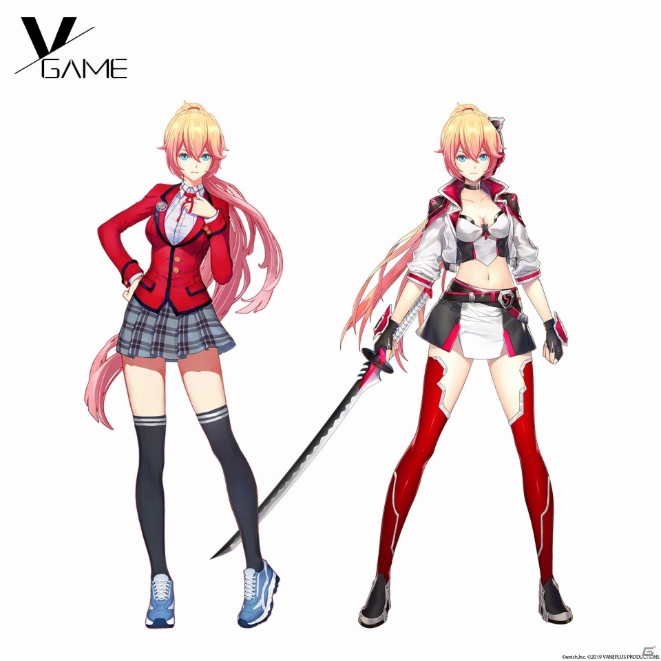 「VGAME」主要キャラクター5人の紹介ページがリニューアル！新衣装「都市ルック」や設定が公開の画像2