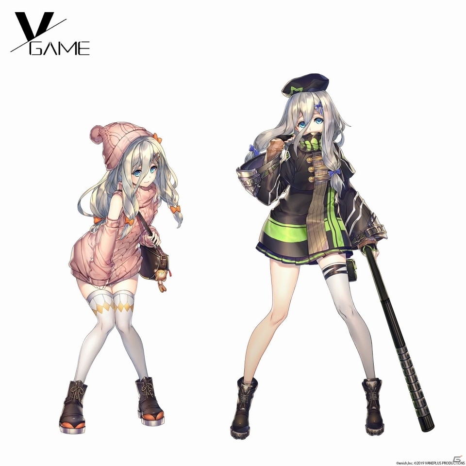 「VGAME」主要キャラクター5人の紹介ページがリニューアル！新衣装「都市ルック」や設定が公開の画像6