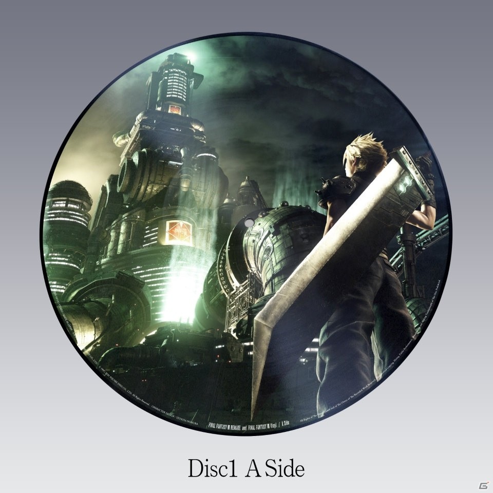 レコード「FINAL FANTASY VII REMAKE and FINAL FANTASY VII Vinyl」のデザイン＆視聴曲が公開！の画像1