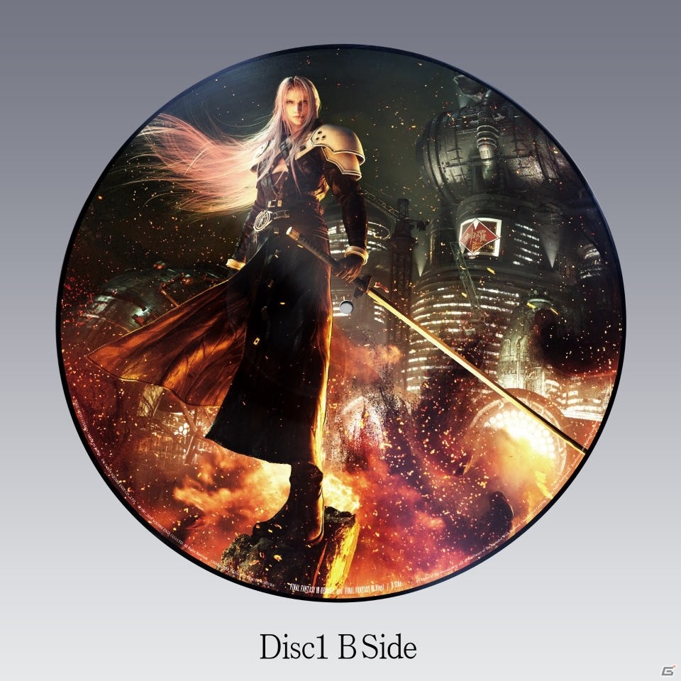 レコード「FINAL FANTASY VII REMAKE and FINAL FANTASY VII Vinyl」のデザイン＆視聴曲が公開！の画像2