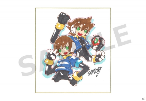 「ロックマン ゼロ＆ゼクス ダブルヒーローコレクション」イーカプコン限定版特典・立体胸像の彩色見本が公開！の画像2