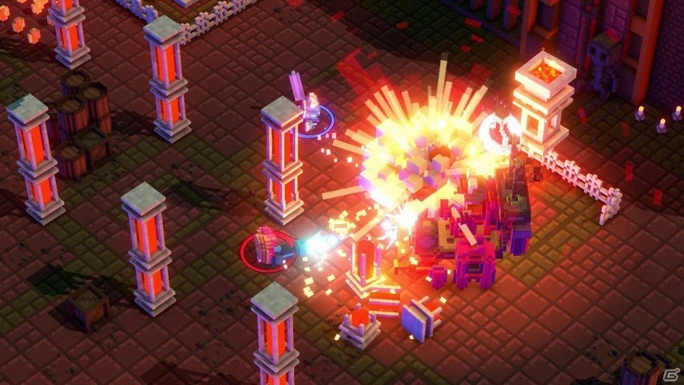 ブロックで作られた世界を冒険するアクションゲーム「Riverbond」PS4/Switch版が発売！の画像3