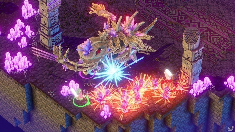 ブロックで作られた世界を冒険するアクションゲーム「Riverbond」PS4/Switch版が発売！の画像7