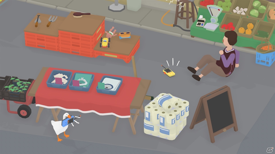 ガチョウシミュレーター「Untitled Goose Game ～いたずらガチョウがやって来た！～」のPS4/Xbox One版が12月17日に登場！の画像10