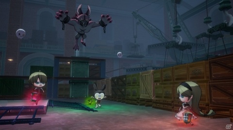「オバケイドロ！」新マップ「ブットビ倉庫」が12月12日に追加配信！高低差とジャンプギミックを生かしたアクション要素が満載の画像1