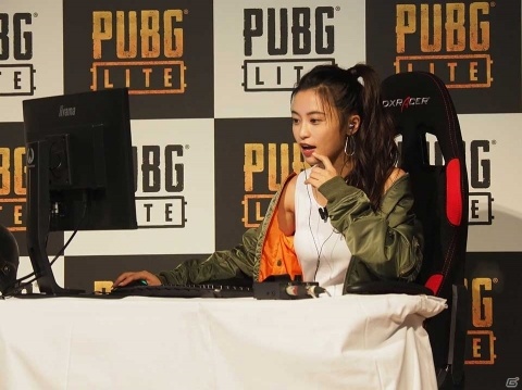 小島瑠璃子さんが実況初挑戦でドン勝をゲット！「PUBG LITE」先行オープニングイベントをレポートの画像10