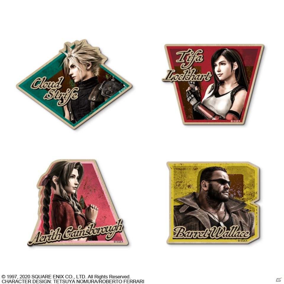 「ファイナルファンタジーVII」クラッチバッグやメタリックファイルなど新グッズの予約がスタート！の画像10