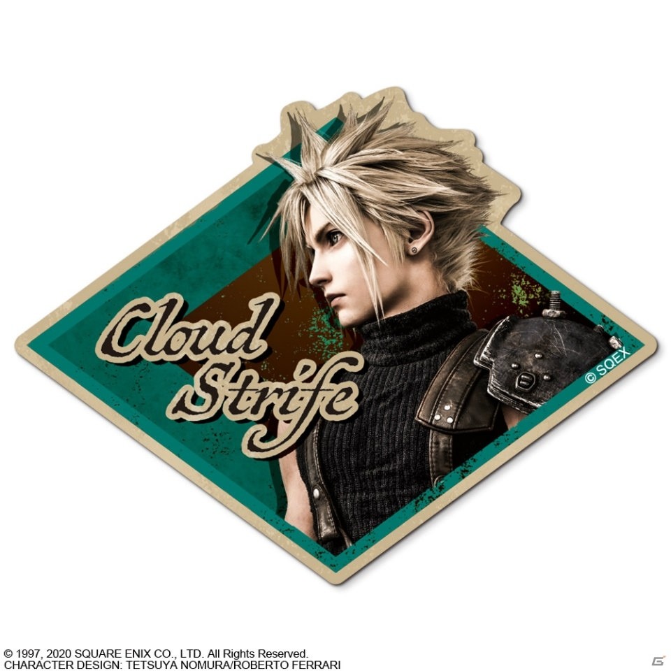 「ファイナルファンタジーVII」クラッチバッグやメタリックファイルなど新グッズの予約がスタート！の画像6