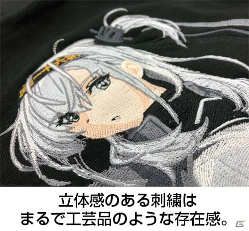 「艦これ」涼月の刺繍パーカーや村雨改二のフルグラフィックTシャツなどコミケ先行販売グッズが多数公開！の画像6