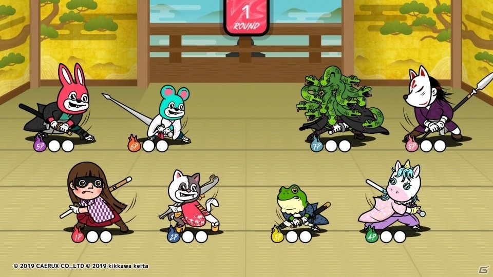 簡単操作の対戦格闘ゲーム「BATTOJUTSU-抜刀術-」がSwitchで配信開始！の画像8