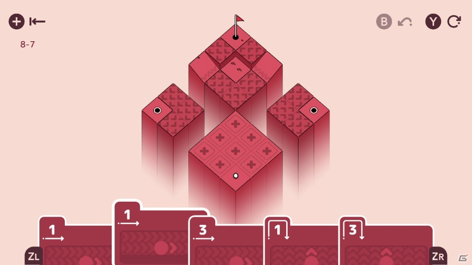 ゴルフをしながら山の頂上を目指すパズルゲーム「ゴルフピークス」がSwitch向けに配信開始！の画像5