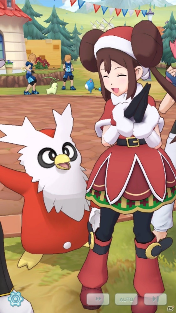 「ポケモンマスターズ」おもてなし衣装を着た「メイ＆デリバード」が登場！イベント「メイのパーティー」が開始の画像3