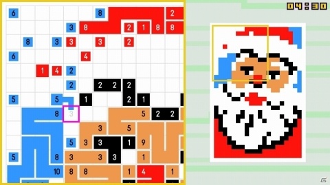 Switch「リンク絵 Link-a-Pix DELUXE」が12月19日に配信！同じ色の数字をつなげて絵を完成させるパズルゲームの画像8