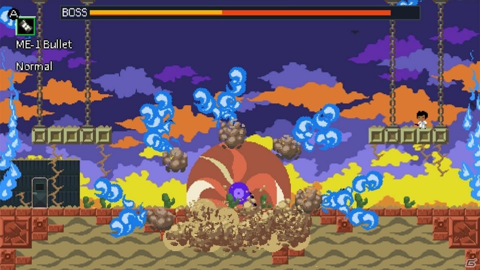 レトロ風ハードコア・アクションADV「セイクリッド ストーンズ」がSwitch向けに発売！の画像2