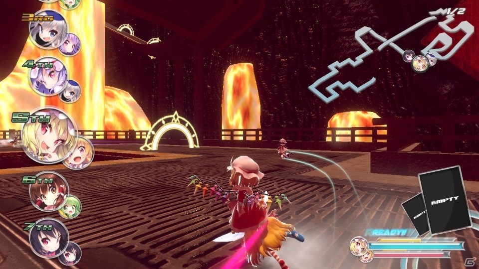 東方プロジェクトのレースゲーム「幻走スカイドリフト」がSwitch/Steam向けに本日発売！の画像9
