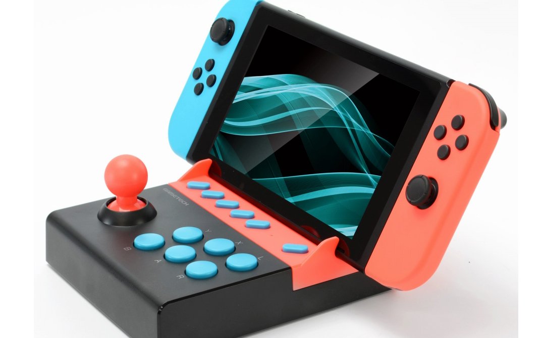 Nintendo Switchを接続するだけで使用できるミニアーケードスティックが12月19日に発売！
